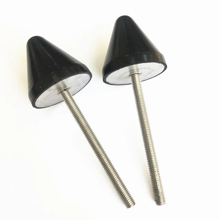 Half Round Vibration Damper Conical Rubber Buffers
